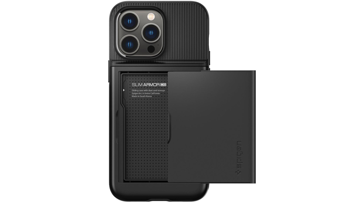 Spigen Slim Armor CS do iPhone 14 Pro Max black Etui i obudowy na smartfony Sklep